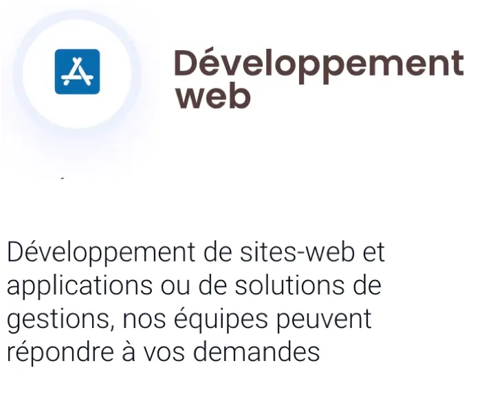 Développement web
